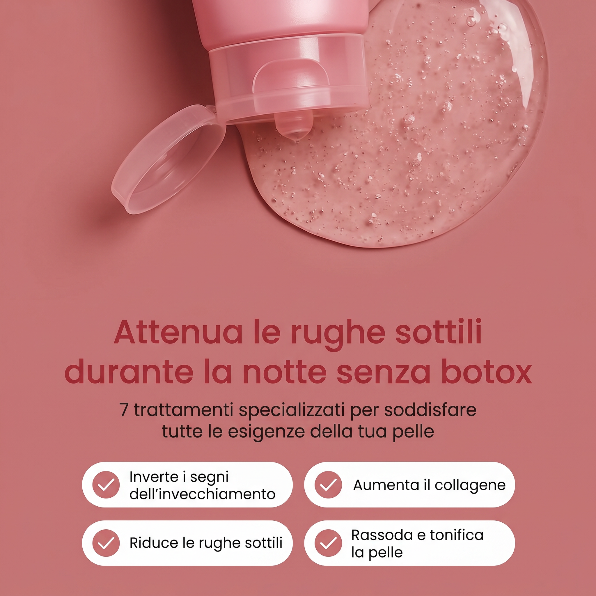 Maschera Notte al Collagene